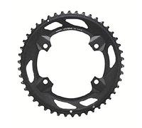SHIMANO 4550170596934 FC-RX600 GRX 2x10S Chainring 46 Teeth x 110mm Black Unisex-Adult, Noir