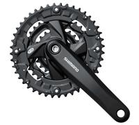Shimano Acera M371 With Chain Guard 104 Bcd Crankset Noir 175 mm / 48/36/26t Black