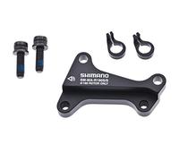 SHIMANO Adaptador Freno Disco 180mm-SM-MA-R180 Standard/Standard, Noir