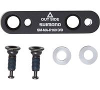 Shimano Adapter for flat mount calliper to road flat frame mount, for rear 160 m