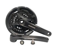 Shimano Alivio Ensemble De Manivelles VTT 3x9 40-30-22 Dents 170 Mm Noir - Neuf