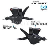 SHIMANO ALIVIO M3100 2/3x9 vitesses manette de vitesse levier de changement de vitesse SL-M3100-R SL-M3100-L SL-M3100-2L vtt vélo pièces d'origine SL-M3100-2L R