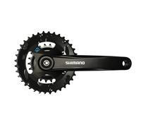 SHIMANO Altus FC-M315-2 7/8 Speed Crankset Chain Case Not Compatible Black One S