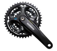 Shimano Manivelles Avec Plateaux Altus M311 170 mm Black