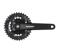 Shimano Altus M315 Crankset Noir 175 mm / 36/22t Black