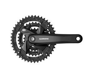Shimano Altus M371 Crankset (170 mm, 44-32-22, 9-Speed/Silver)