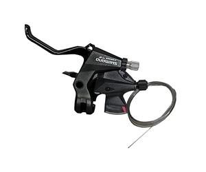 SHIMANO Altus STM310 Levier 2 doigts S+B Noir Taille unique