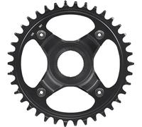 SHIMANO Anneau de chaîne, SM-CRE80-12-B, 38T W/O CG, pour chaîne 55 mm, Noir, IND.Pack