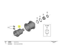 Shimano Assemblage Interne Dh-ur708-3d