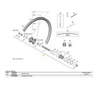 Shimano Axe De Moyeu Arrière Grx Rx880-tl-r12