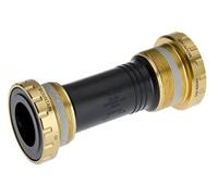 Shimano Boîtier de pédalier SAINT SM-BB80 Hollowtech II 83 mm Noir/Doré BSA