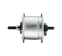 Shimano Moyeu dynamo Nexus DH-C6000-2R Argent/noir