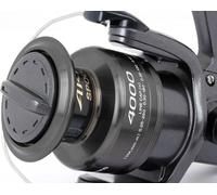 SHIMANO Baitrunner DL-FB, 4000, ambidextre, moulinet de pêche à roue libre, frein avant, BTRDL4000FB