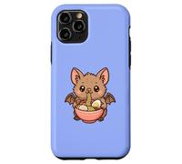 Shimano Batte moustachée Mangeant Ramen Nouilles Kawaii Mignonnes et drôles Coque pour iPhone 11 Pro