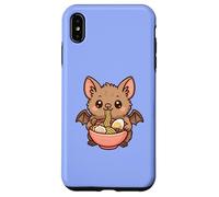 Shimano Batte moustachée Mangeant Ramen Nouilles Kawaii Mignonnes et drôles Coque pour iPhone XS Max