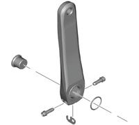 SHIMANO Biela Iz. 172.5 mm - FC-R7100 pour usage pratique et remplacement simple