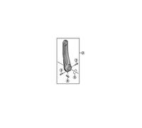 Shimano Manivelle gauche Deore MT500 175 mm Noir