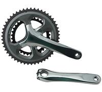 Shimano Pédalier Tiagra 4700 – 10 vitesses – 175 mm – 50/34 – Gris/Noir