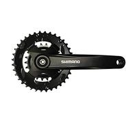 Shimano Biellas Altus 9X2V 175 mm 36/22 + 3 mm Cyclisme Mixte Adulte, (Multicolore), 36/26