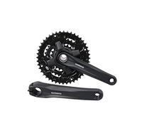 Shimano Pédalier VTT Altus MT210 - Montage direct - 9 vitesses - 170 mm - 44/32/22 - Noir