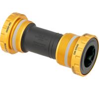 Shimano Boîtier de Pédalier Saint SM-BB80 Hollowtech II noir/jaune BSA 68/73