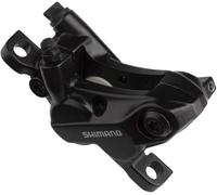 Shimano BR-MT520 Étrier de frein à disque 4 pistons avec plaquettes métalliques avant ou arrière Noir