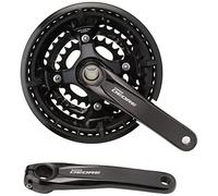 SHIMANO T6010 Boîtier de pédalier Mixte-Adulte, Noir, 175 mm