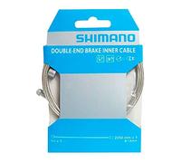 Shimano Câble de Frein Double extrémité en Acier pour Route/VTT, 1,6 x 2050 mm, (boîte extérieure maître de 10)