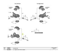 Shimano Capuchon De Protection Sl-m3100 Left
