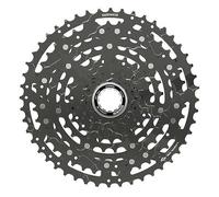 Shimano Cassette CS-LG400 (LG400-10) 10 vitesses 11-48T LinkGlide Compatible vélo électrique Argenté