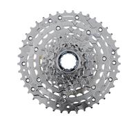SHIMANO Zahnkr-kass. Cues Cs-lg400-9 Cassette de vélo Unisexe, argenté, 9 fach