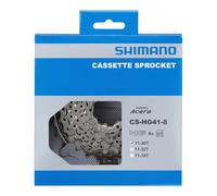Shimano Cassette CS-HG41 8 vitesses 11-34 dents Argenté
