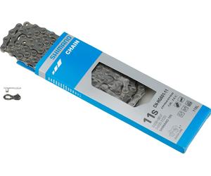 Shimano Chaîne Quick-Link 105 / SLX / E-Bike CN-HG601-11 11 vitesses gris
