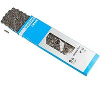 Shimano Chaîne 9x Route/VTT 138 maillons Gris
