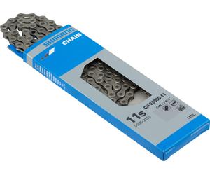Shimano Chaîne STEPS CN-E8000 11 vitesses pour E-Bike gris 11 fach / 116 Glieder