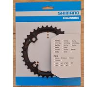 Shimano Plateau VTT FC-M590 36 dents 9 vitesses 4 branches Ø104 Noir