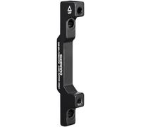 Shimano Changeur D'étriers de Frein de 180 À 220 Mm Post Mount d'étrier Mixte, Noir, Front 180 mm mount-220 mm