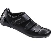 SHIMANO - Chaussures de Cyclisme pour Adultes SH-RP9L, taille44, Coupe Large, système SPD-SL, Fermeture Velcro/à cliquetCF, Multicolore, Taille 44, ESHRP9NC440EL00