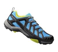 SHIMANO Chaussures de vélo MT pour Adulte SH-MT34B Fermeture Rapide SPD, Multicolore, E-SHMT34B48