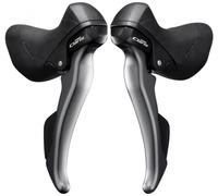 Shimano Claris R2000 Eu Brake Lever Set With Shifter Noir 2 x 8s Black