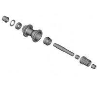 SHIMANO Complete Hub Axle - FH-TC500-MS/HM solution technique pour pêcheurs