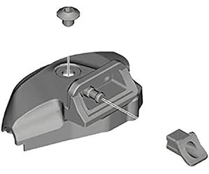 Shimano Couvercle de poignée DCHA. SL-M8100 I-Spec EV Accessoires Vélo Mixte Adulte, Multicolore (M8100i)