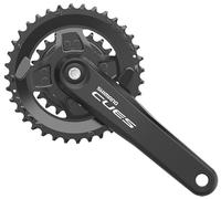 Shimano Cues U4000-2 Crankset Argenté 175 mm / 36/22t Black