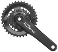 Shimano Pédalier CUES FC-U4010-2 170 mm 36/22T – 2 pièces pour 9/10/11 vitesses
