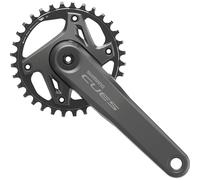 Shimano Pédalier U6000-1 – 170 mm, 32T, 9/10/11 vitesses – Argenté/Noir