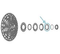 Shimano CS-Lg700 Pignon Black One Size