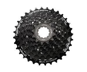 SHIMANO CSHG200 Cassette à Couronne dentée (8 Compartiments | 12-14-16-18-21-24-28-32 Dents)