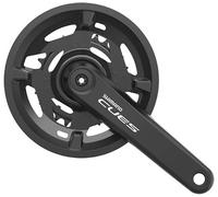 Shimano CUES FC-U4010 2x9/10/11-vitesses Pédalier Black 175 mm