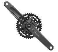Shimano Cues U6000-2b Crankset Argenté 175 mm / 36/22t Black