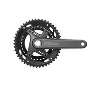 Shimano Cues FC-U6010-2 Pédalier Unisexe pour Adulte Noir 170 mm